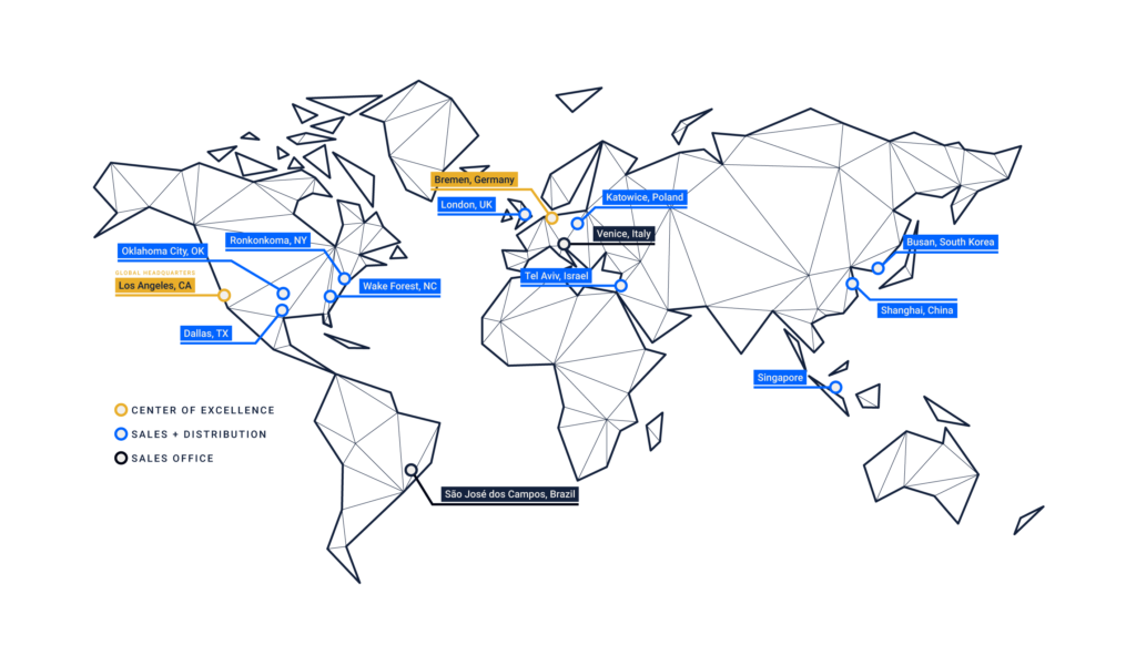 FDH Locations - Global Map