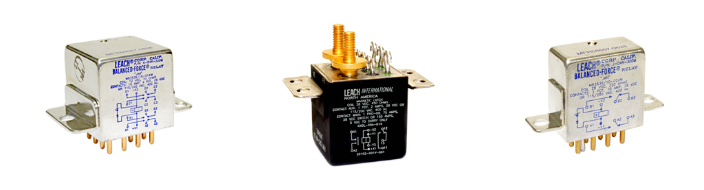 Leach manufactures relays for mil/aero applications.
