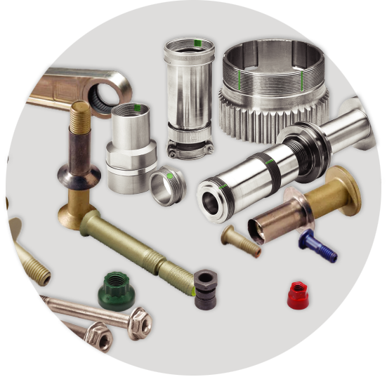 Various Aerospace Hardware Parts