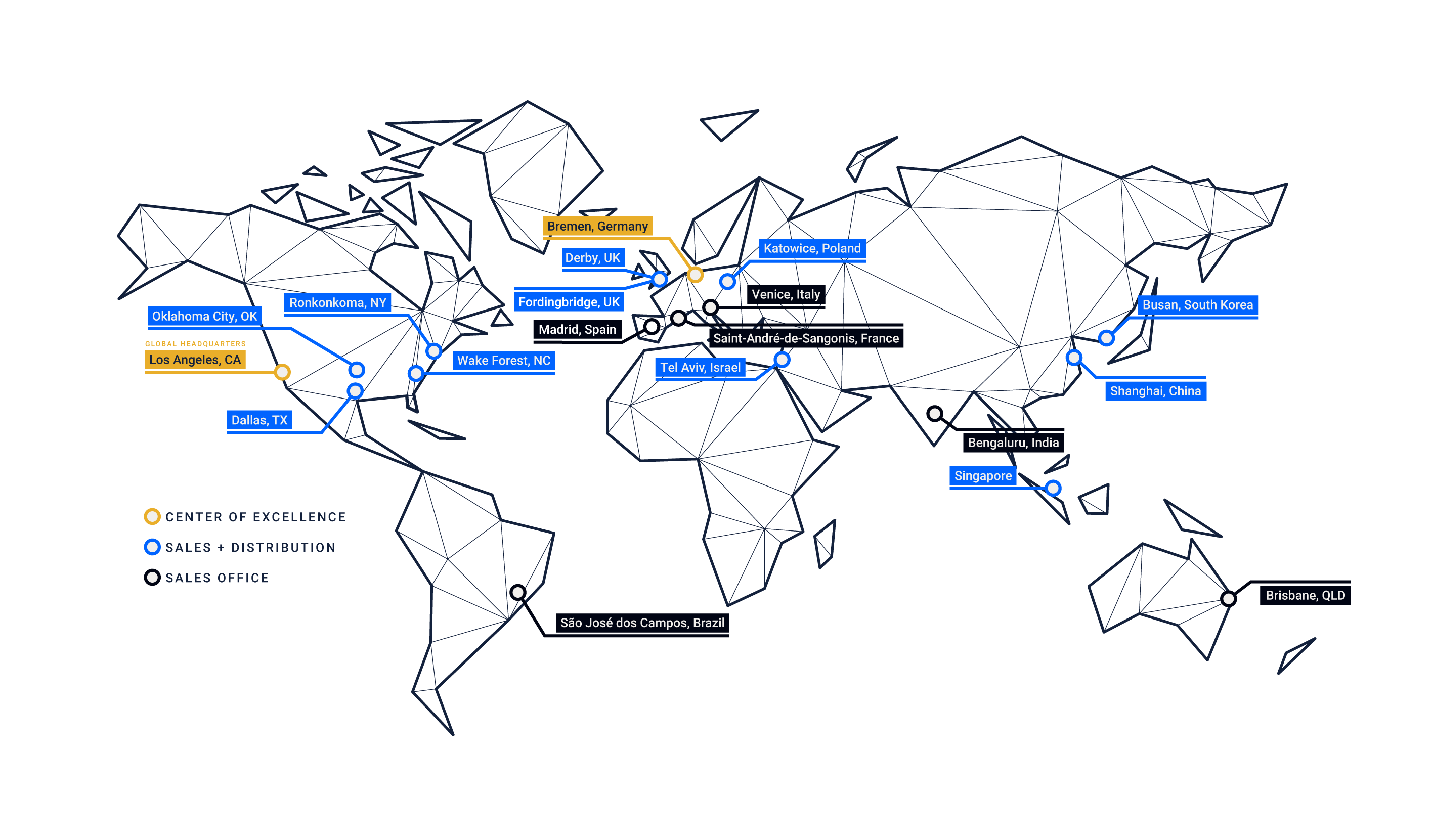 FDH is a global company with multiple locations worldwide.