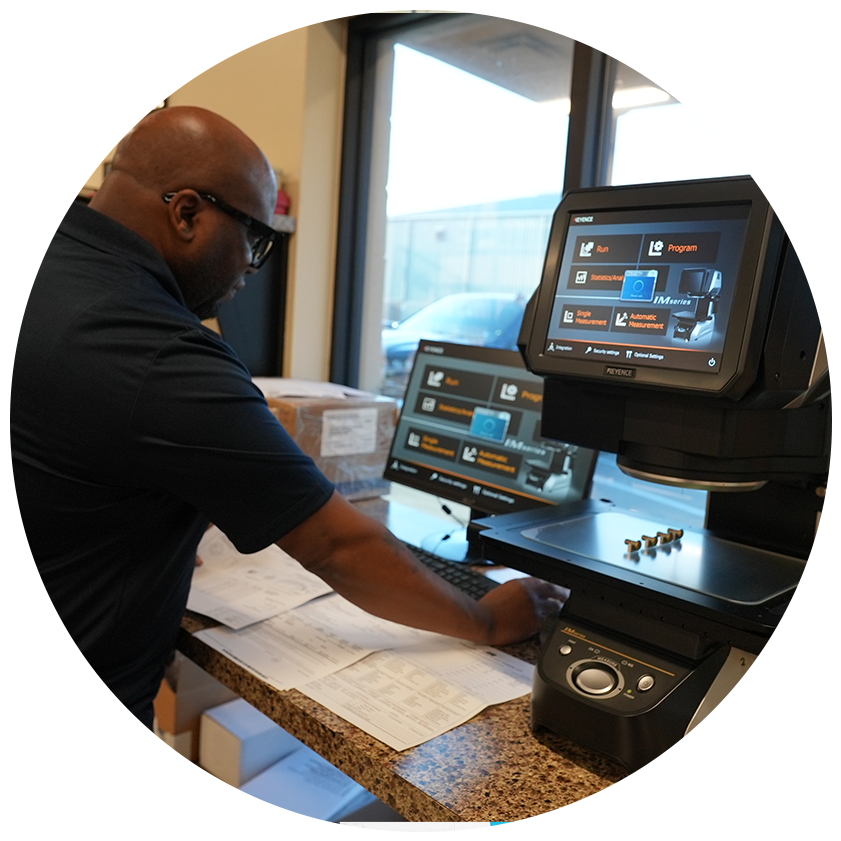 Keyonce machine testing parts integrity